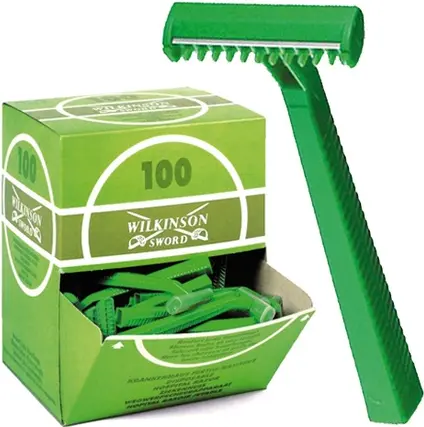 Одноразовые больничные бритвы Wilkinson