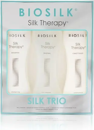 Набор шампуней Biosilk Silk Therapy Trio