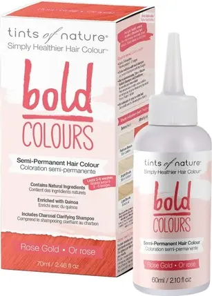 Стойкая краска для волос Tints Of Nature Bold Colour Rose Gold