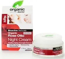 Ночной крем Dr Organic Rose Otto