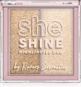Хайлайтер Revers Duo Face Highlighter She Shine 4 Heat Haze