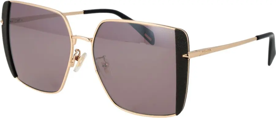 Солнцезащитные очки The Police из золотого металла