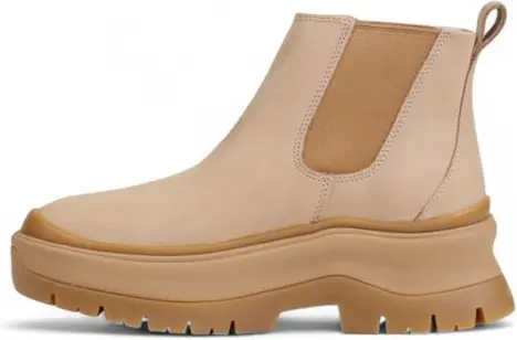 Ботильоны из бежевой замши Timberland