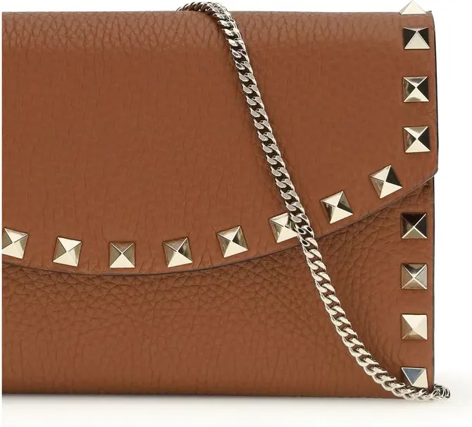 Wallet Valentino Garavani Rockstud Chain Wallet