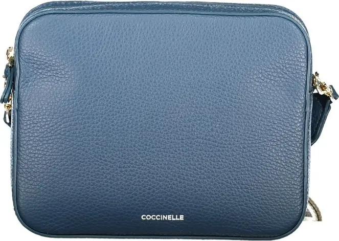 Handbag Coccinelle Blu Leather