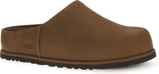Mules из коричневой кожи теленка Bos Taurus UGG