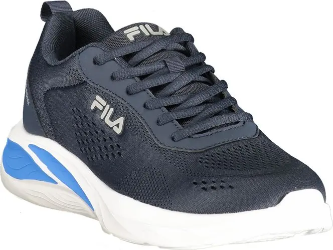 Кроссовки Fila синие из полиуретана мужские