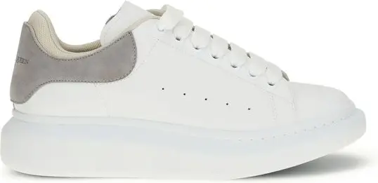 Sneakers Alexander McQueen White Calf Leather Bos Taurus Chunky