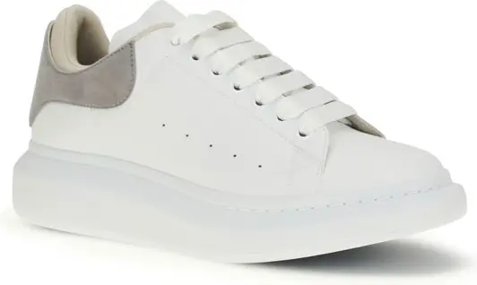 Sneakers Alexander McQueen White Calf Leather Bos Taurus Chunky