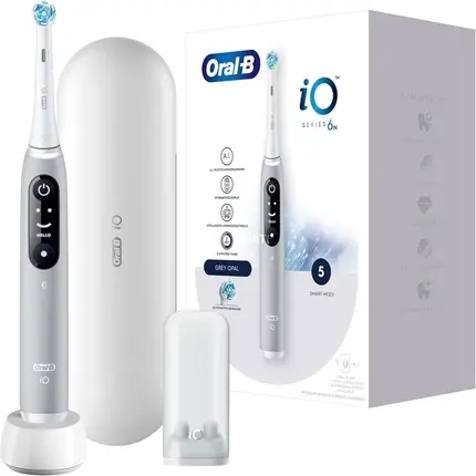 Электрическая зубная щетка Oral-B Io Series 6 Grey Opal