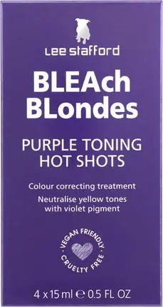 Бальзам Lee Stafford Bleach Blondes Purple Toning Hot Shots