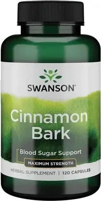 Капсулы Swanson Кора корицы Максимальная концентрация