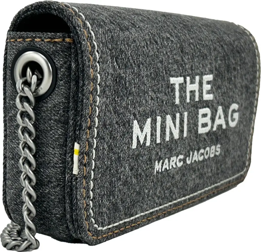 Мини-сумка The Marc Jacobs The Denim Chain Mini Bag - Black Wash