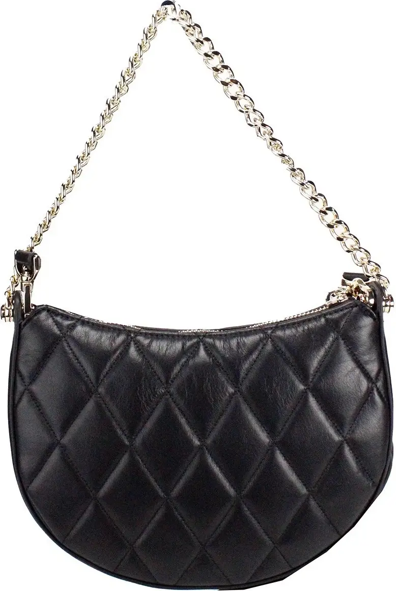 Crossbody Bag Kate Spade Carey Small Black Quilted Leather Zip Top