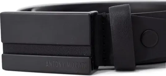 Ремень Antony Morato Черный Кожаный Обычный Ремень