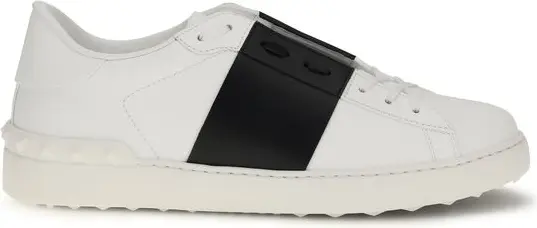 Sneakers Valentino Garavani Black And White Calf Leather
