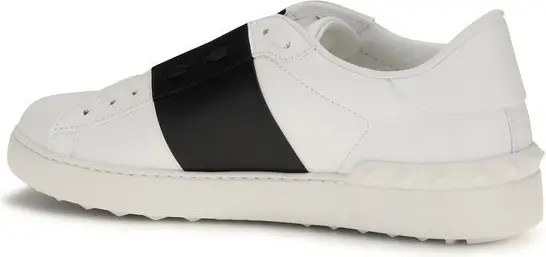 Sneakers Valentino Garavani Black And White Calf Leather