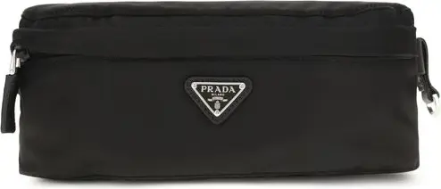 Clutch Bag Prada Black Recycled Polyamide
