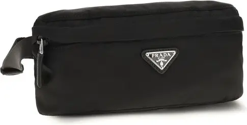 Clutch Bag Prada Black Recycled Polyamide