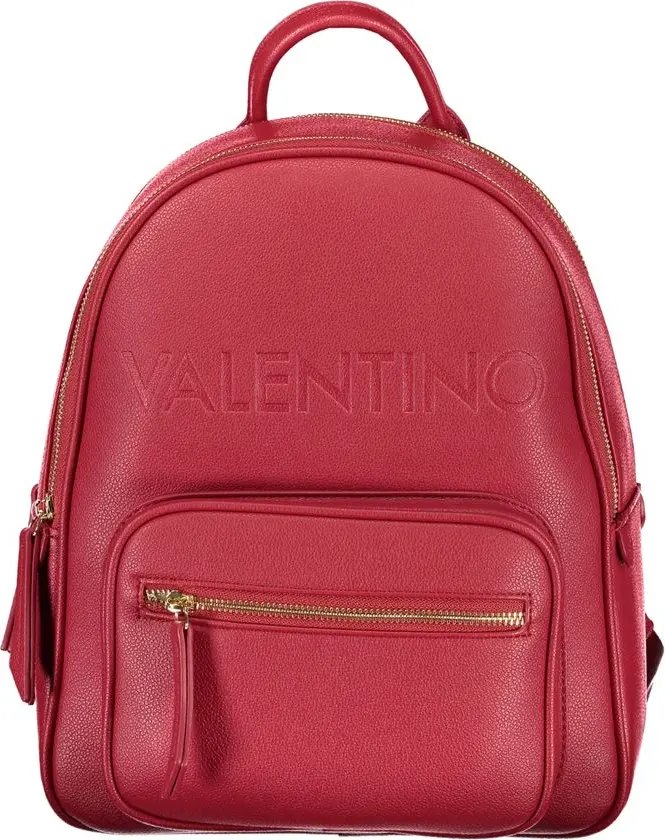 Красный рюкзак Valentino из полиэтилена