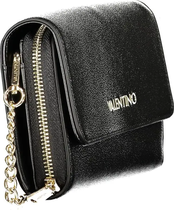 Чёрный кошелёк Valentino из полиэтилена