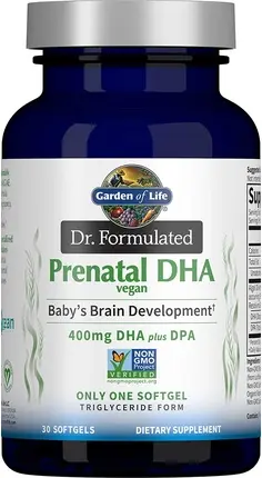 Веганские ДГК (DHA) для беременных Garden Of Life