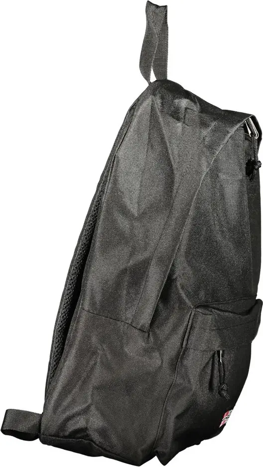 Black Polyester Backpack Geographical Norway