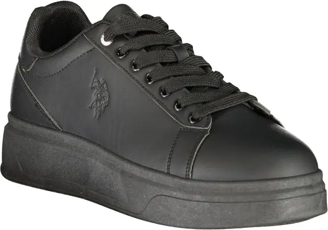 Кроссовки U.S. Polo Assn. Черные атлетические из полиэстера
