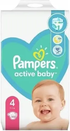 Подгузники Pampers Active Baby Размер 4
