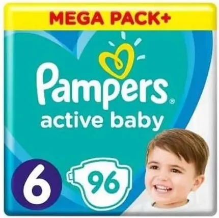 Подгузники Pampers Active Baby