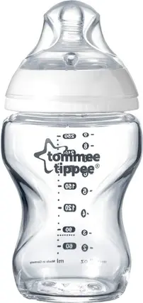 Стеклянная детская бутылочка Tommee Tippee