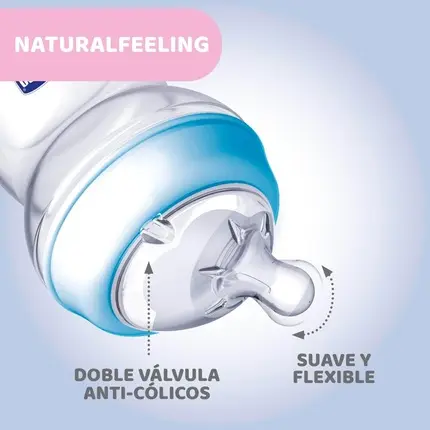 Бутылочка Chicco Natural Feeling