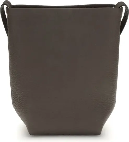 The Row Brown Calf Leather Shoulder Bag