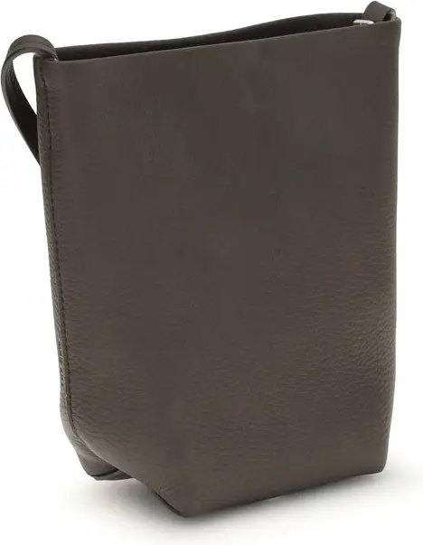 The Row Brown Calf Leather Shoulder Bag