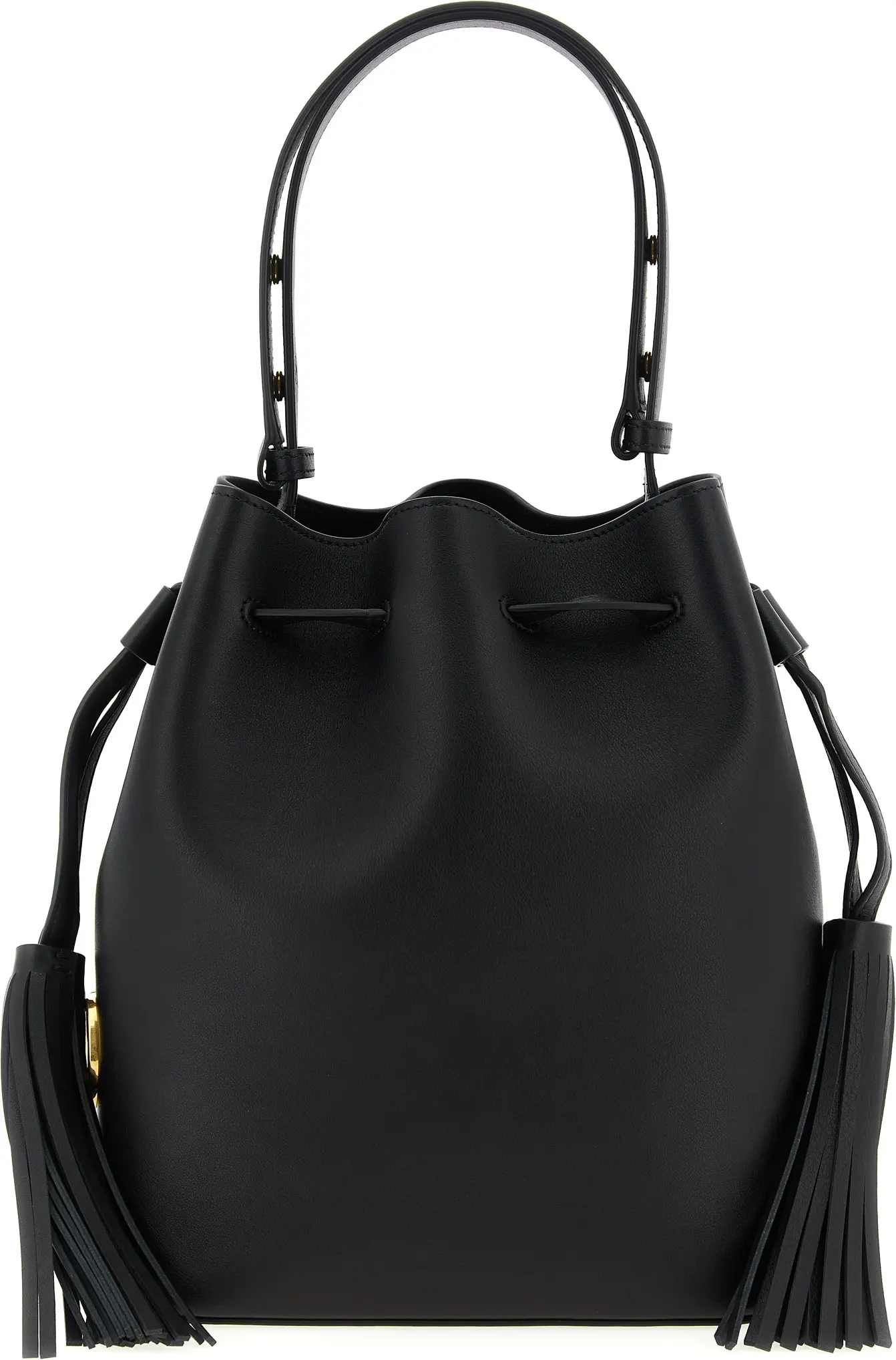 Black Calfskin Shoulder Bag Valentino Garavani