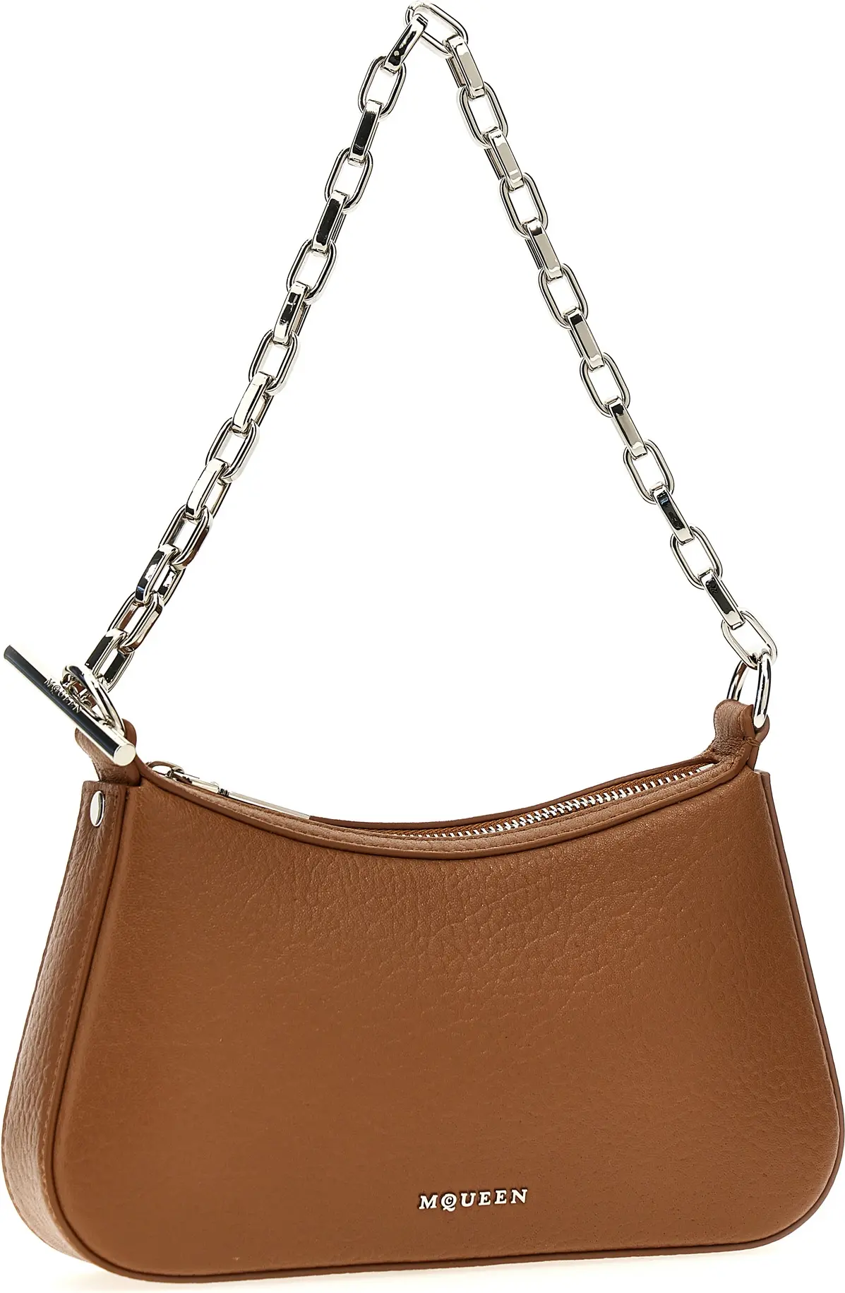 Brown Lamb Leather Handbag Alexander McQueen