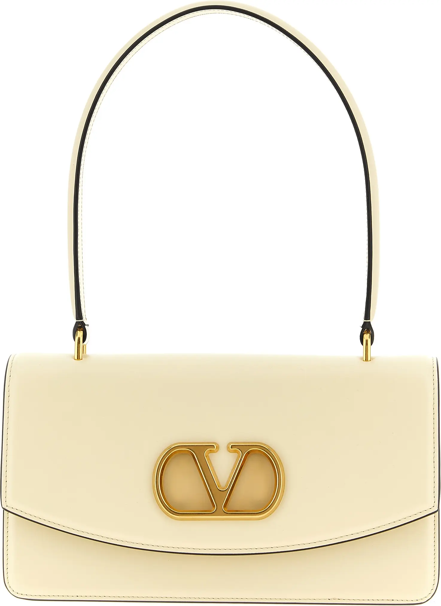 Shoulder Bag Valentino Garavani White Calfskin