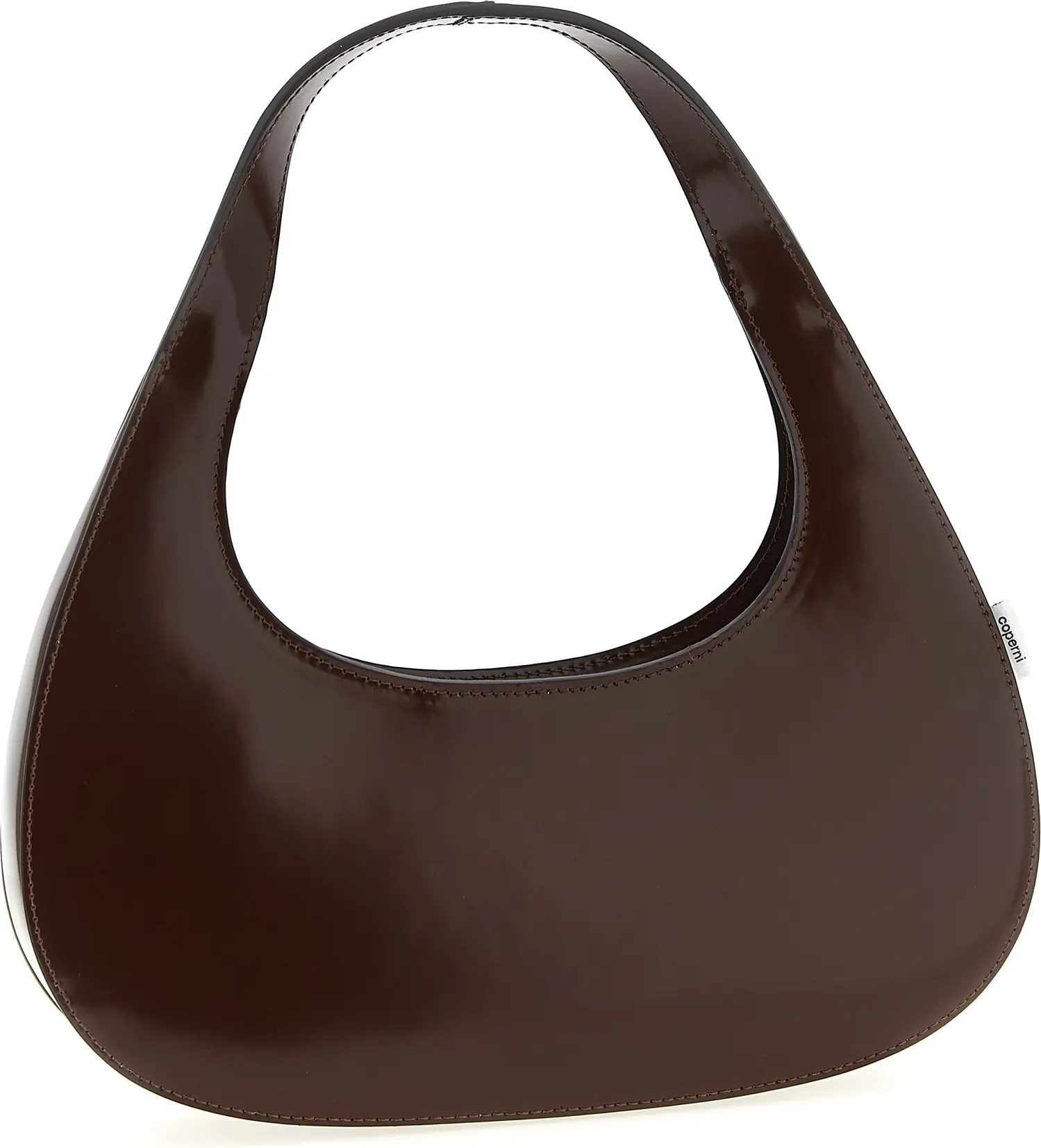 Handbag Coperni Brown Cowhide