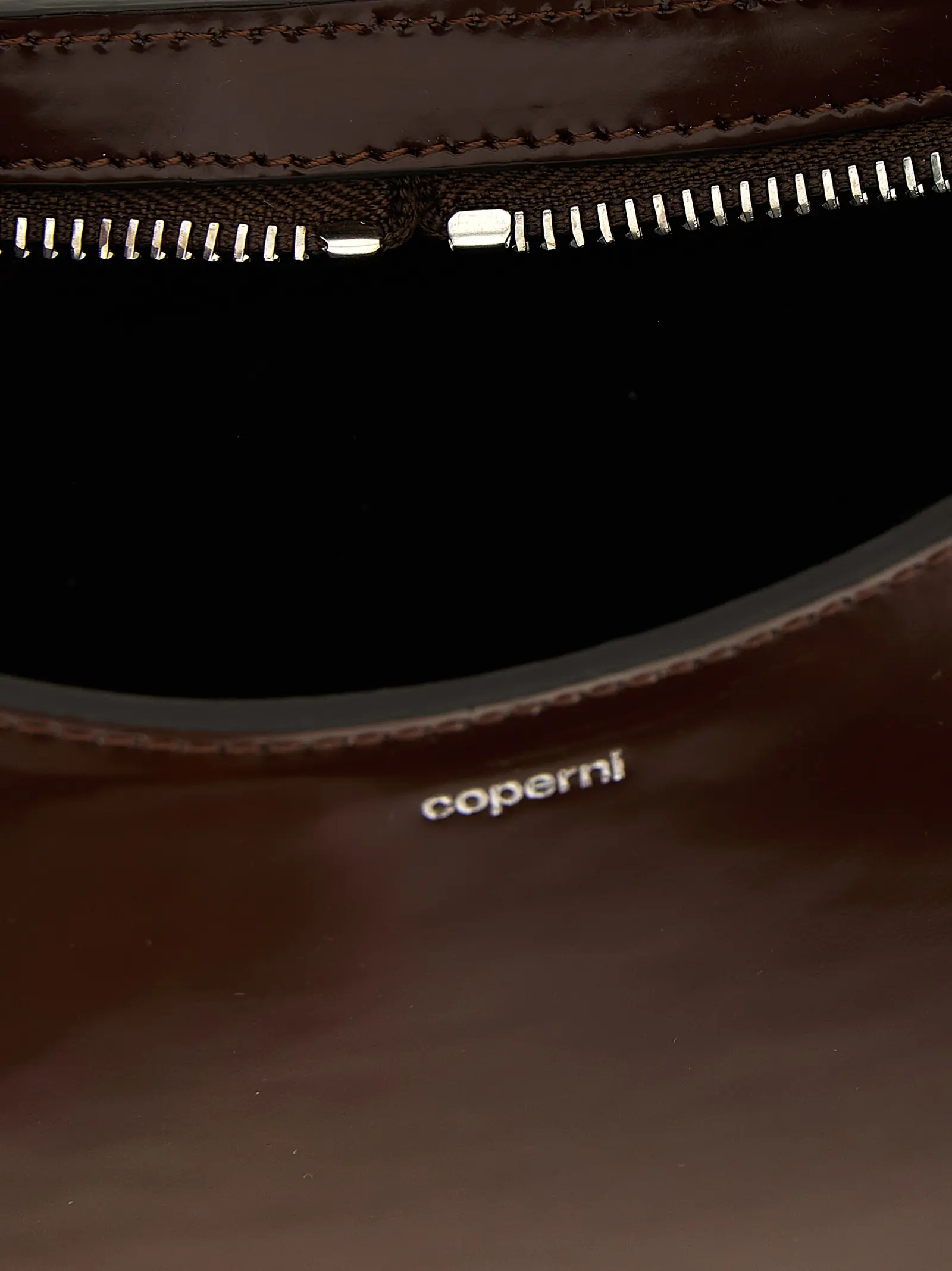 Handbag Coperni Brown Cowhide