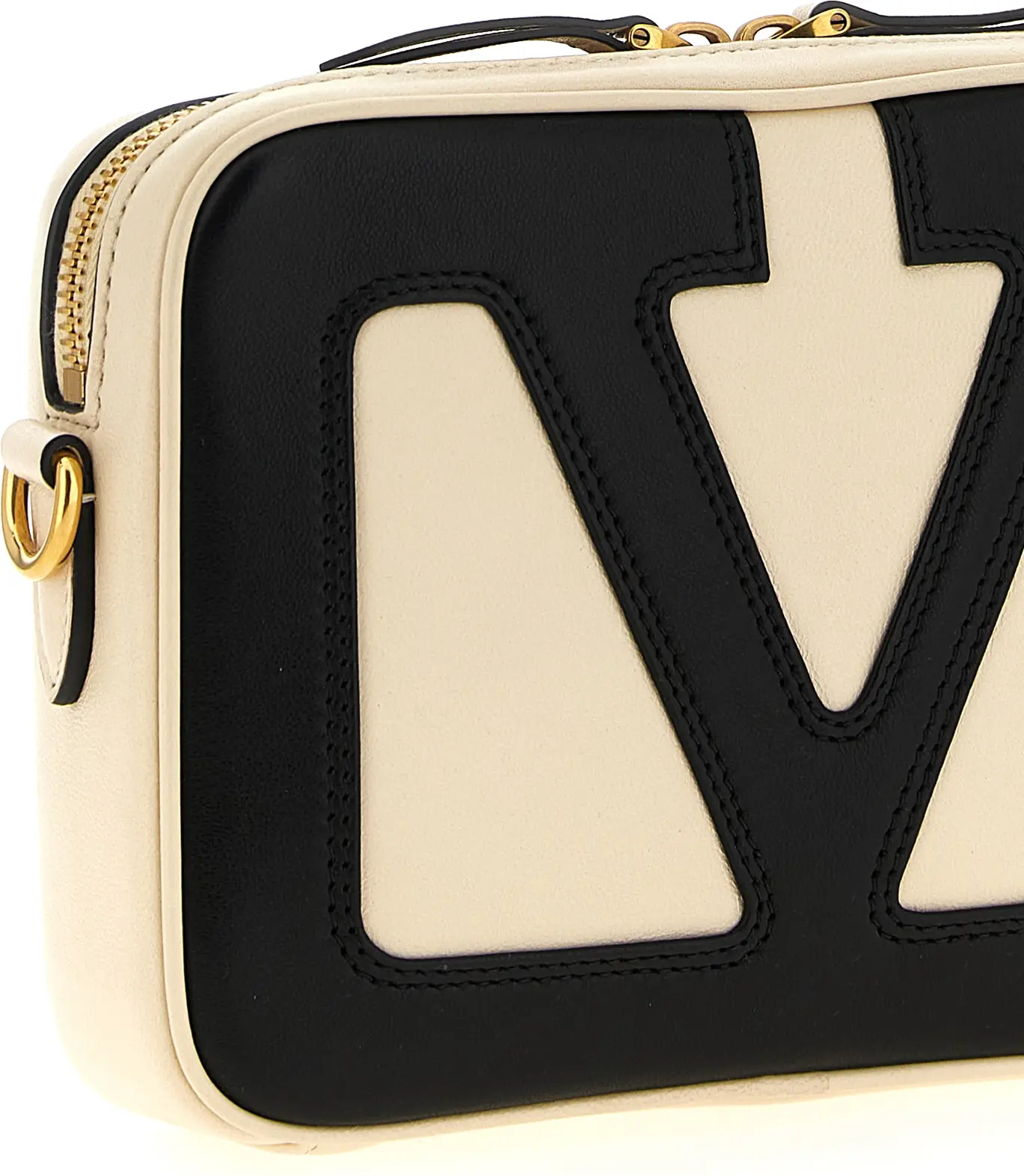 Bicolor Lamb Leather Crossbody Bag Valentino Garavani