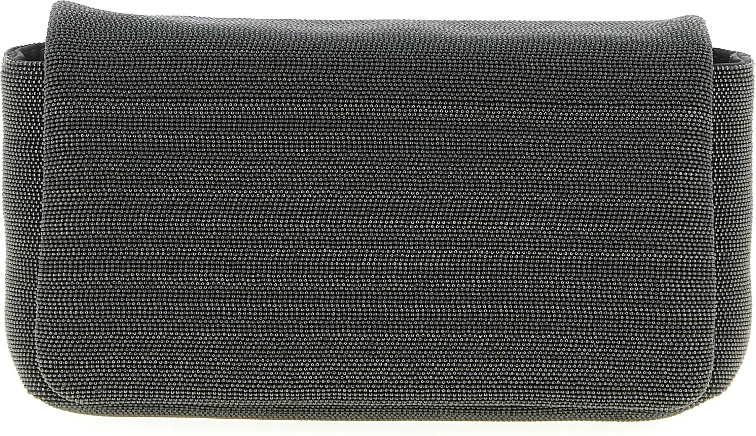 Black Leather Clutch Bag Brunello Cucinelli