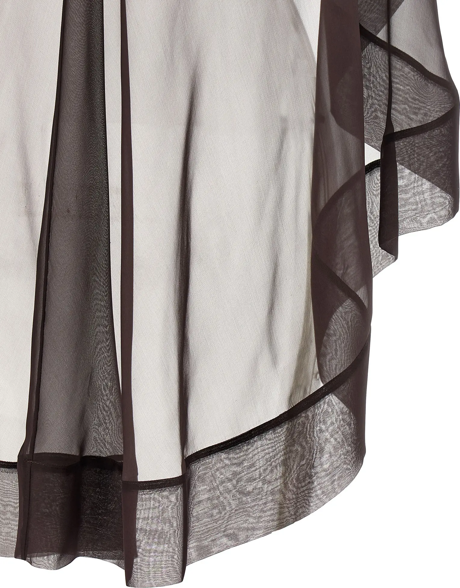 Brown Silk Scarf Alberta Ferretti