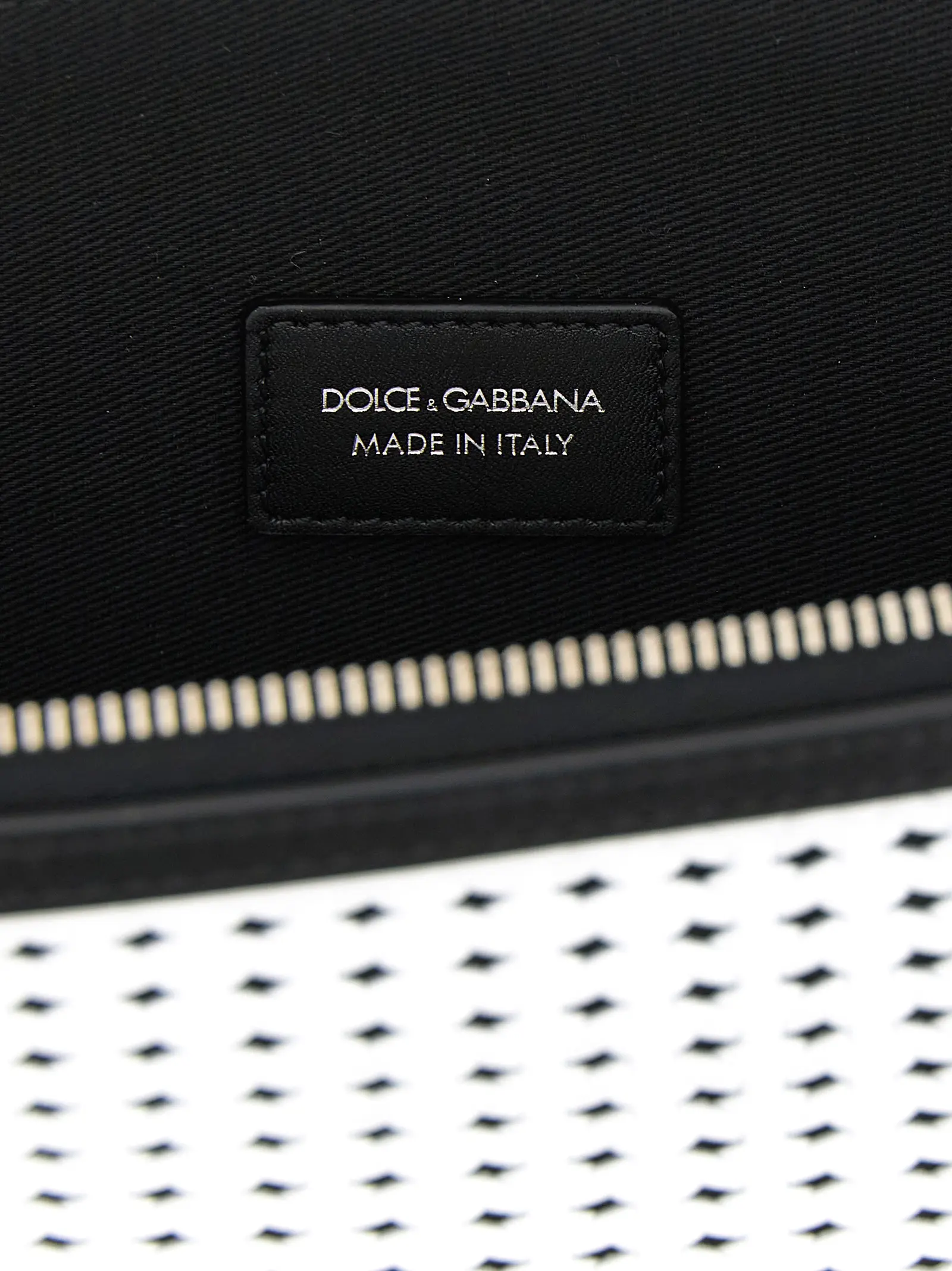 Clutch Bag Bicolor Calfskin Dolce & Gabbana Atene