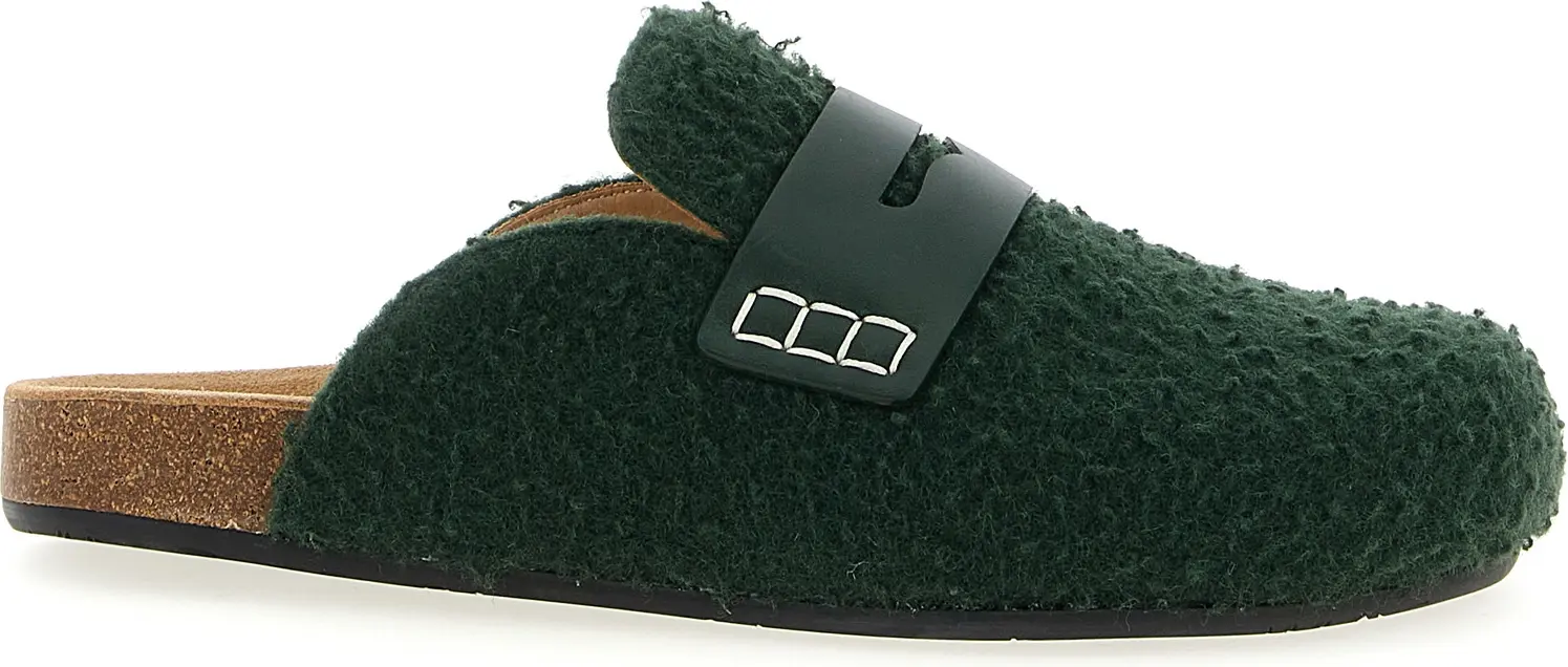 Felt Loafer Mules J.W. Anderson