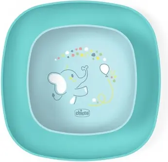 Chicco Blue Bowl Plate