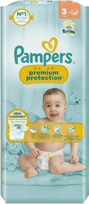 Подгузники Pampers Premium Protection