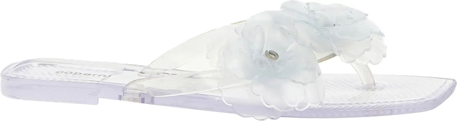 Босоножки Coperni Silicone Flower Flat sandals