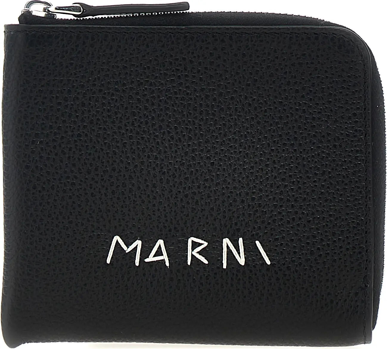 Кошелек Marni Черный из телячьей кожи
