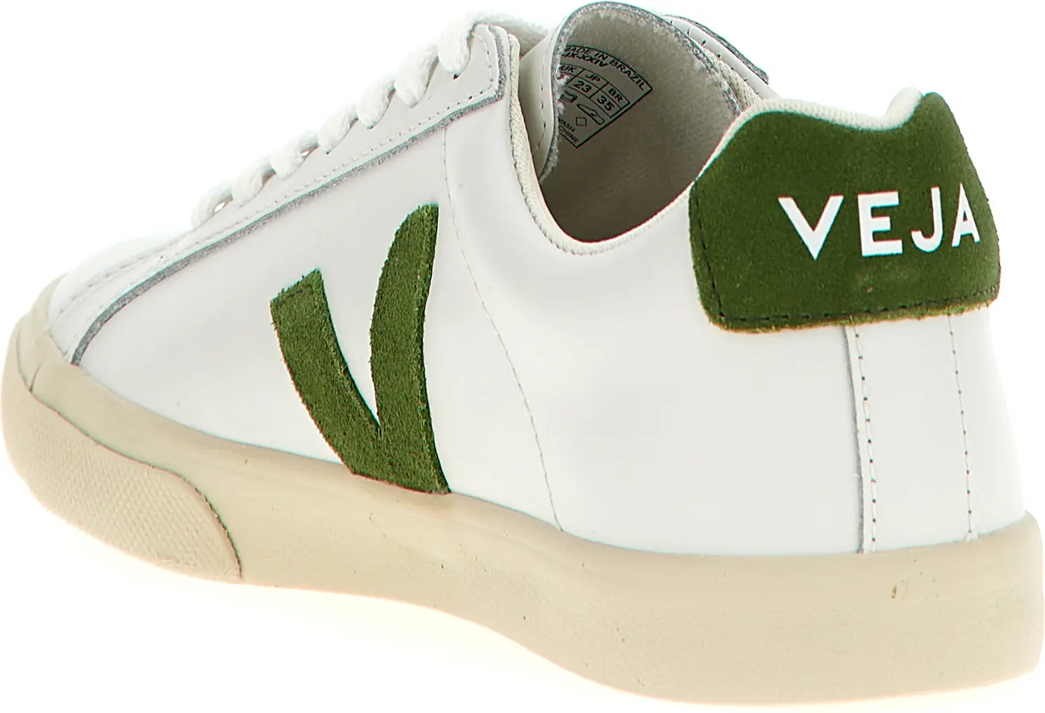 Кроссовки Veja из телячьей кожи Bicolor, низкие