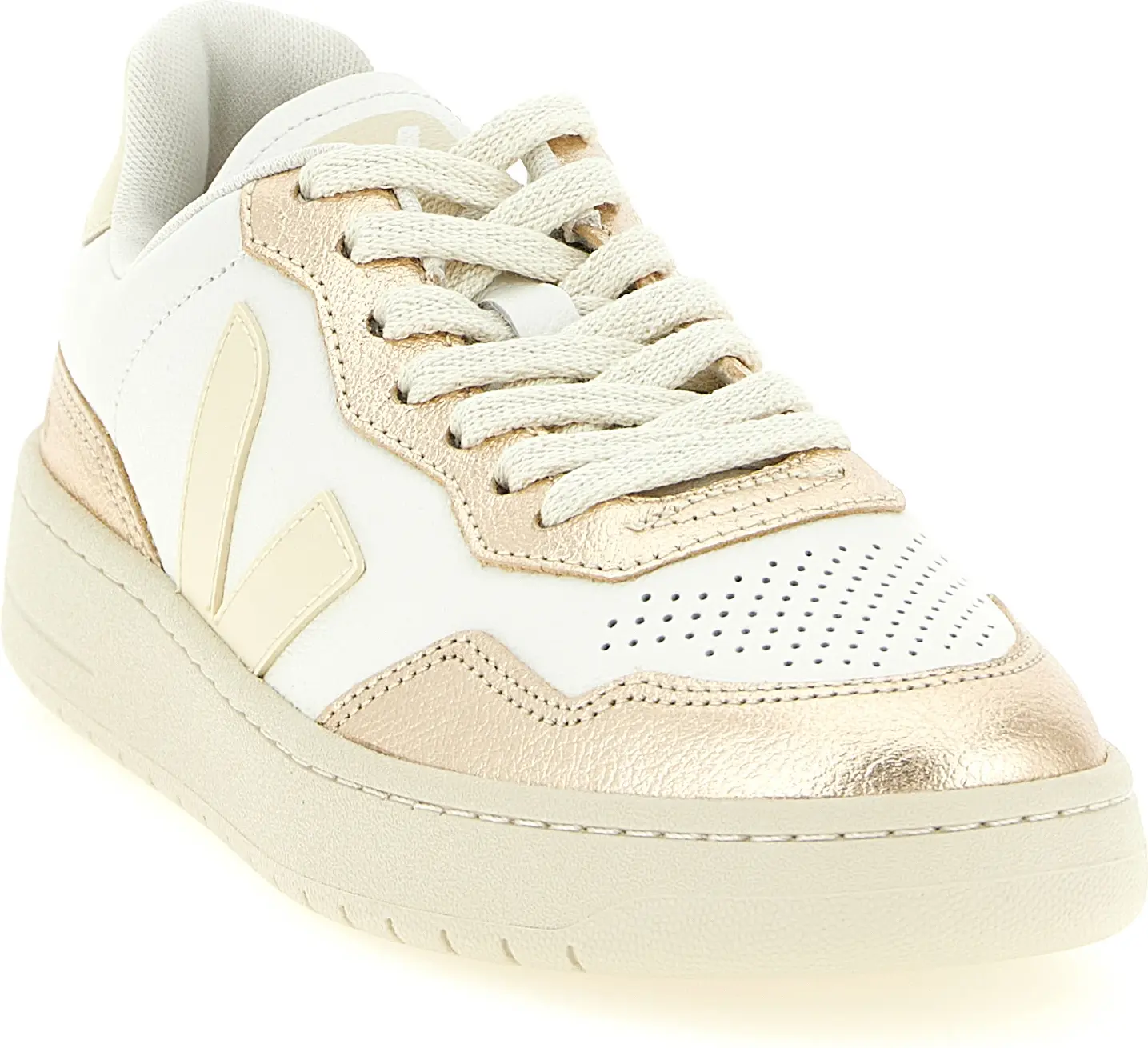 Кроссовки Veja Gold из натуральной кожи, низкие